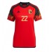Cheap Belgium Charles De Ketelaere #22 Home Football Shirt Women World Cup 2022 Short Sleeve